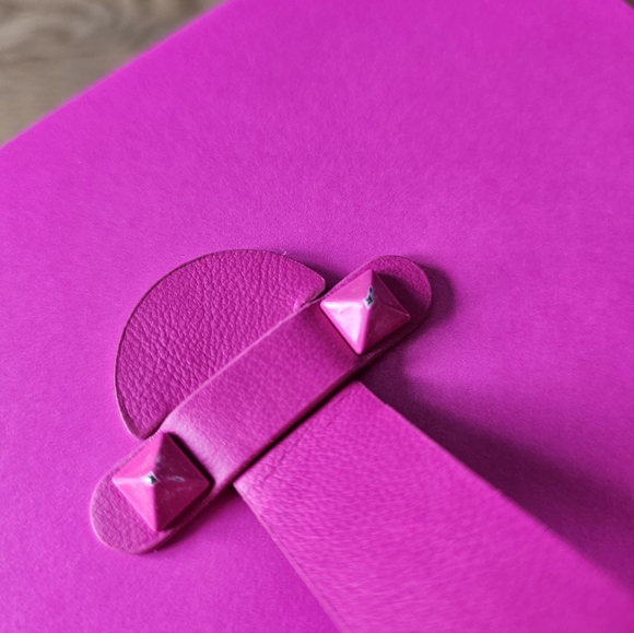 Valentino Neon Pink Jewelry Box With Handle NEW GWP LIMITED EDITION - Picture 9 of 13